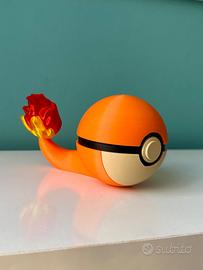 Pokeball Charmendere portagiochi Nintendo Switch