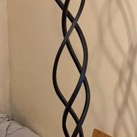 Lampada in ferro battuto