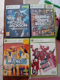 xbox 360 con giochi