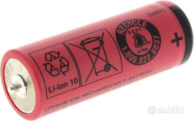 Batteria ricaricabile Li-Ion UR18500Y SANYO BRAUN