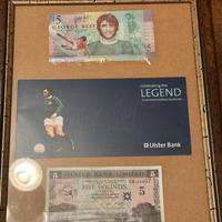 Quadro banconete George Best