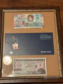 Quadro banconete George Best