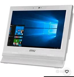 All in One MSI Pro 16T 7M White (righe monitor)