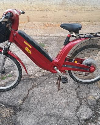bicicletta elettrica con pedalata assistita 