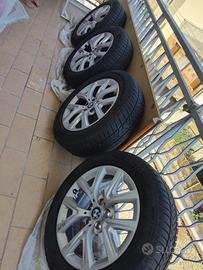 BMW set completo cerchi in lega+ gomme poco usate