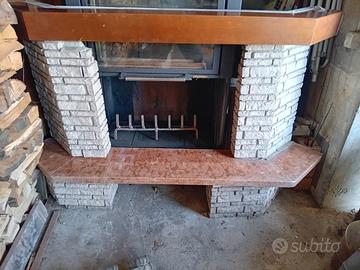 camino palazzetti ventilato a legna