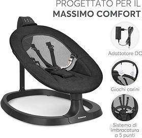 KikkaBoo ZAZU Altalena Elettrica per Neonato