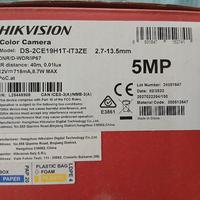 cinque telecamere hikvision  più dvr 