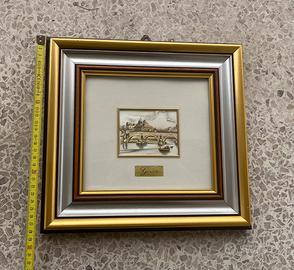 Quadro in Argento 925 Sbalzo Roma - Goisis