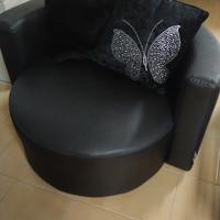 poltrona nuova DITRE Italia in eco pelle stupenda!