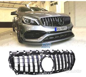 GRIGLIA MERCEDES CLA W117 13-16 LOOK AMG GTR NERO 