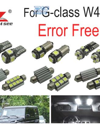 KIT 13 LAMPADE LED INTERNE MERCEDES CLASSE G W463 