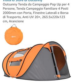 tenda da campeggio 