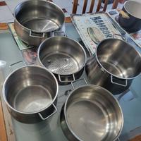 pentole  in acciaio inox