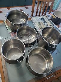 pentole  in acciaio inox