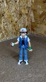 Action Figure Ash Ketchum Pokémon Vintage TOMY 199
