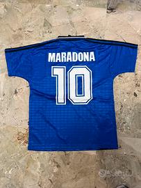 Maglia Argentina Maradona #10 Mondiali 1994 L