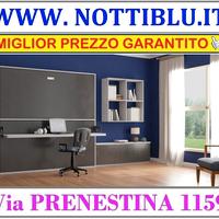 Letto a Scomparsa Castello DESK MATERASSI OMAGGIO