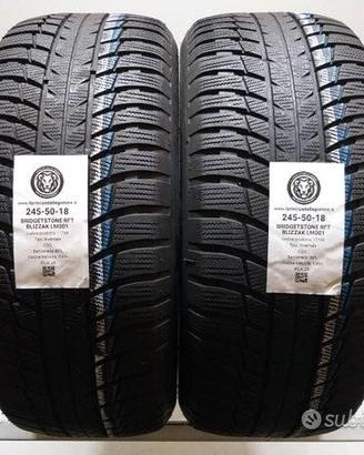 2 gomme 245 50 18 bridgestone rft a11768
