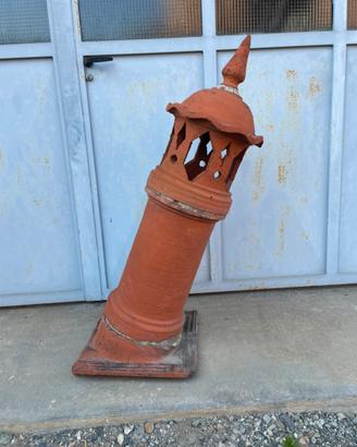 Comignolo in terracotta