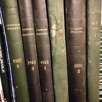Libri riviste illustrazione italiana antiche