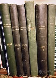 Libri riviste illustrazione italiana antiche