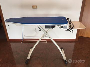 Asse da stiro aspirante e soffiante professionale