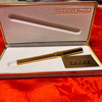 Penna stilografica Lalex placcata oro 24 carati