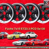 4 pz cerchi Porsche Fuchs 7x15 ET23.3 5x130