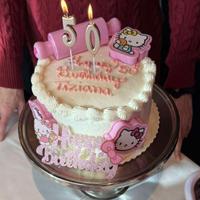 Set decorazioni per torta Hello Kitty