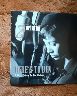 2 vinil Jacintha – Here's To Ben. A Vocal Tribute