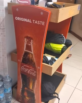 espositore coca cola