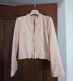 giubbino simil pelle OVS  8- 10 anni