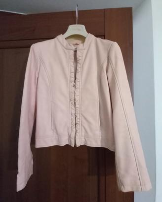 giubbino simil pelle OVS  8- 10 anni