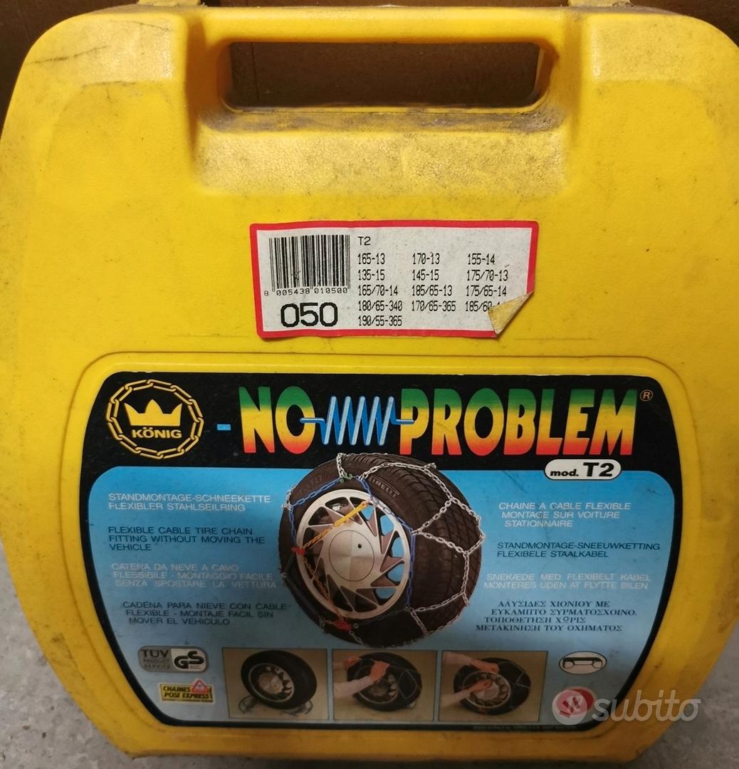 Chaînes à Neige König NO-PROBLEM 050 Mod. T2 Pour Pneus 12 Mm - Occasion