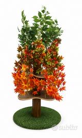 Cat Tree Albero Tiragraffi con foglie, come nuovo