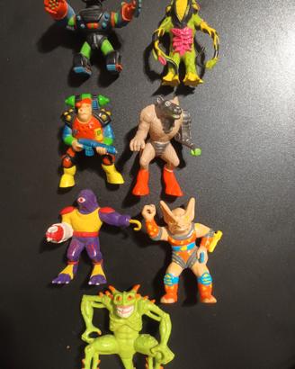 Lotto 7 Pattumeros GIG 1991  Trash Bunch Galoob