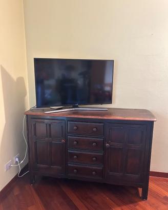 Credenza arte povera in noce massello