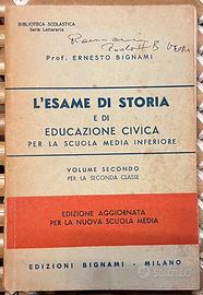 L'esame di storia e di educazione civica 1965