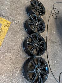 LAND ROVER 4 cerchi GLOSS BLACK