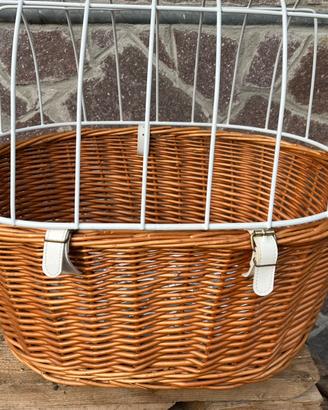 Cestino bicicletta per cani piccola taglia