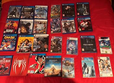 Giochi PS4 / PS5 / Nintendo Switch – Sigillati, St