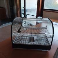 vetrina calda per cornetti