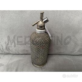 BOTTIGLIA VINTAGE SPARKLETS SIFONE SELTZER VETRO