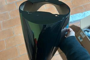 Parafango Zip Sp nero lucido