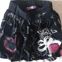 Gonna bimba DESIGUAL taglia 7/8 anni