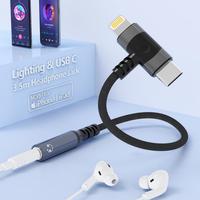 Adattatore Lightning USB C a jack per cuffie da 3,
