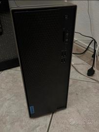 Computer lenovo 1660 ti con mouse e tastiera