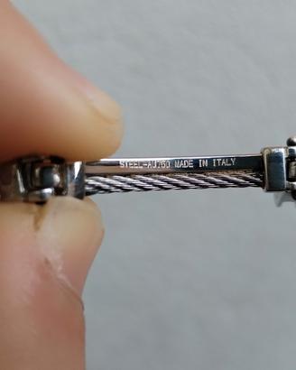 Oro 18k e Acciaio 
