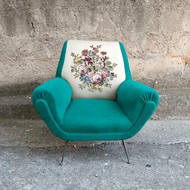 Poltrona vintage design Gigi radice